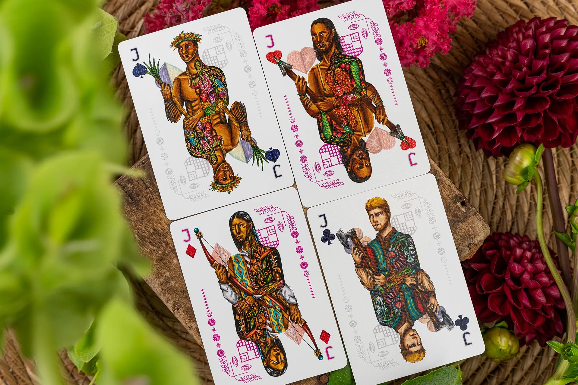 Botanica Playing Cards - Premium Floral Design Deck for Poker, Magic Tricks & Card Games | Perfect for Gifts, Collectors & Game Nights