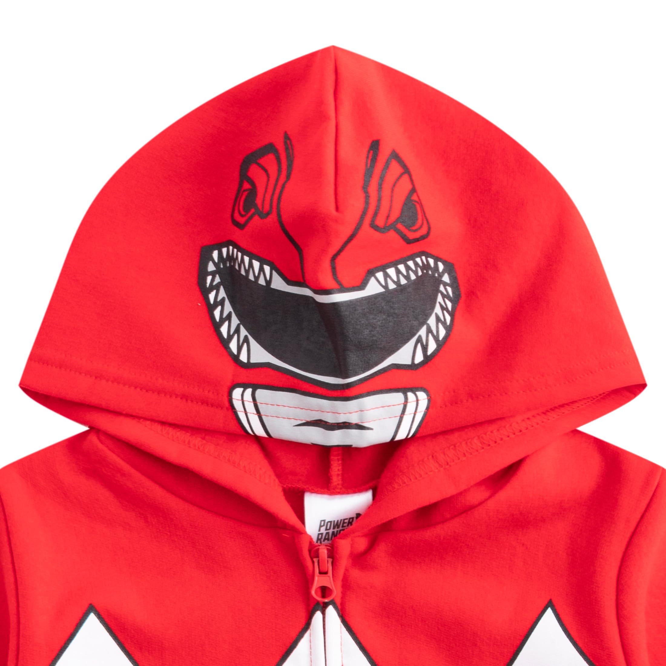Hasbro Power Rangers Boys Zip Up Hoodie for Kids - Lightweight Jacket for Playtime & Outdoor Adventures