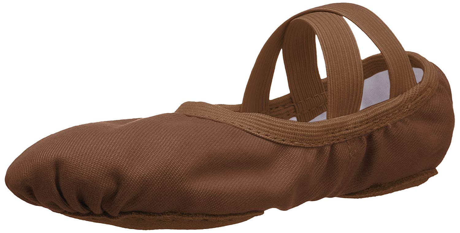 Bloch Performa Stretch Canvas Split Sole Ballet Shoes for Girls - Lightweight & Flexible Dance Shoes for Ballet Class, Recital, and Practice