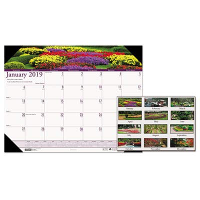 2024 Gardens of The World Monthly Desk Calendar - Beautiful Floral & Landscape Photography - Perfect for Office, Home, or Gift Giving
