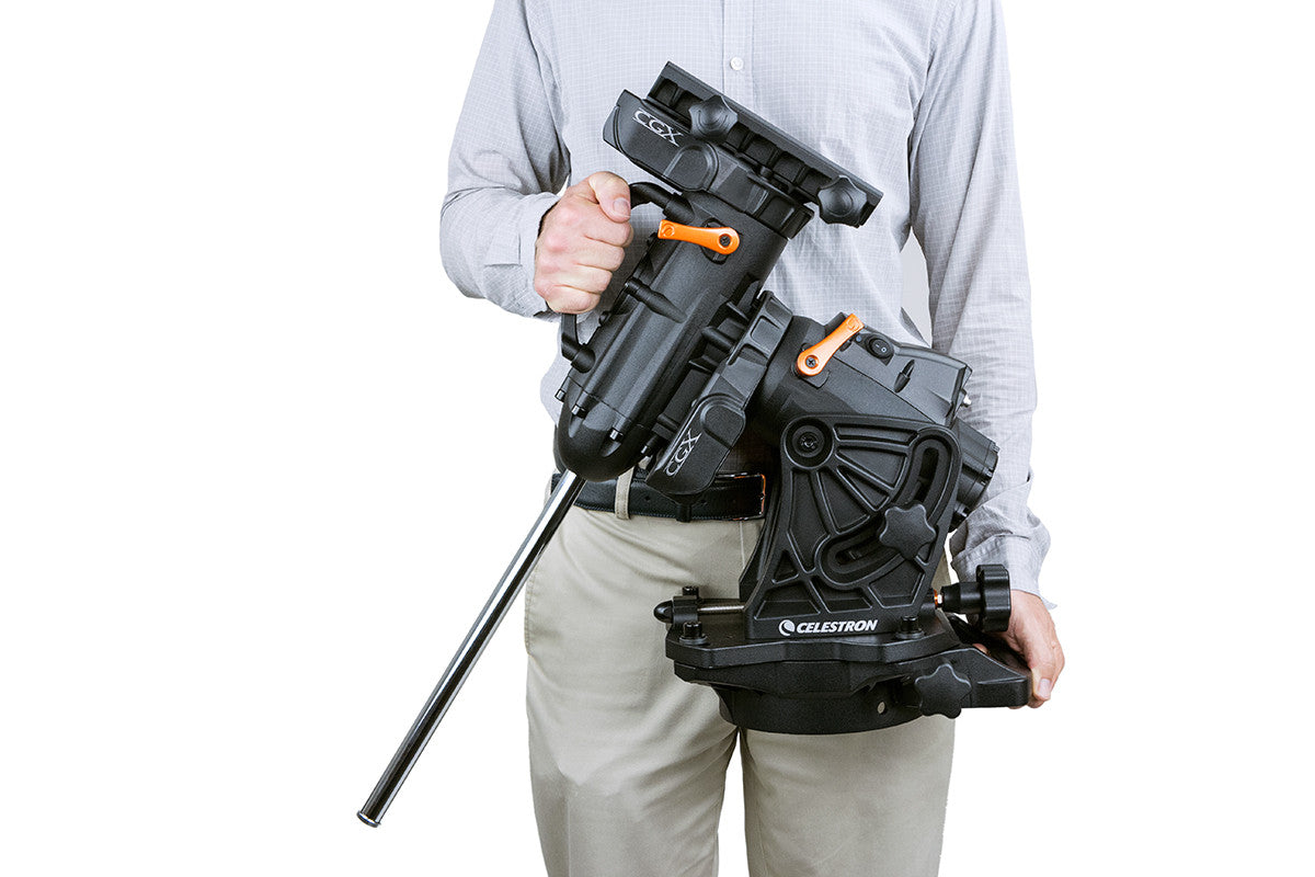 CGX Equatorial Mount and Tripod for Astronomy - High Precision Telescope Mount with Sturdy Tripod for Stargazing, Astrophotography, and Celestial Observation