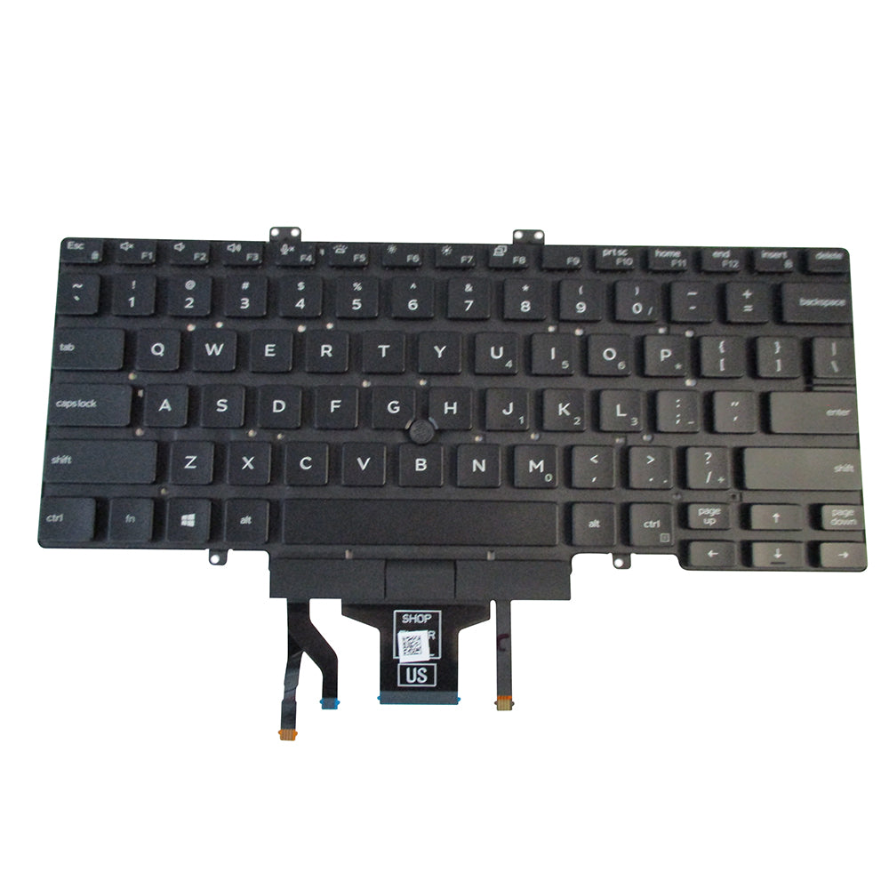 Dell Latitude 5400 5401 Backlit Keyboard with Dual Pointing | Spill-Resistant Business Laptop Keyboard | Perfect for Office Work & Remote Professionals