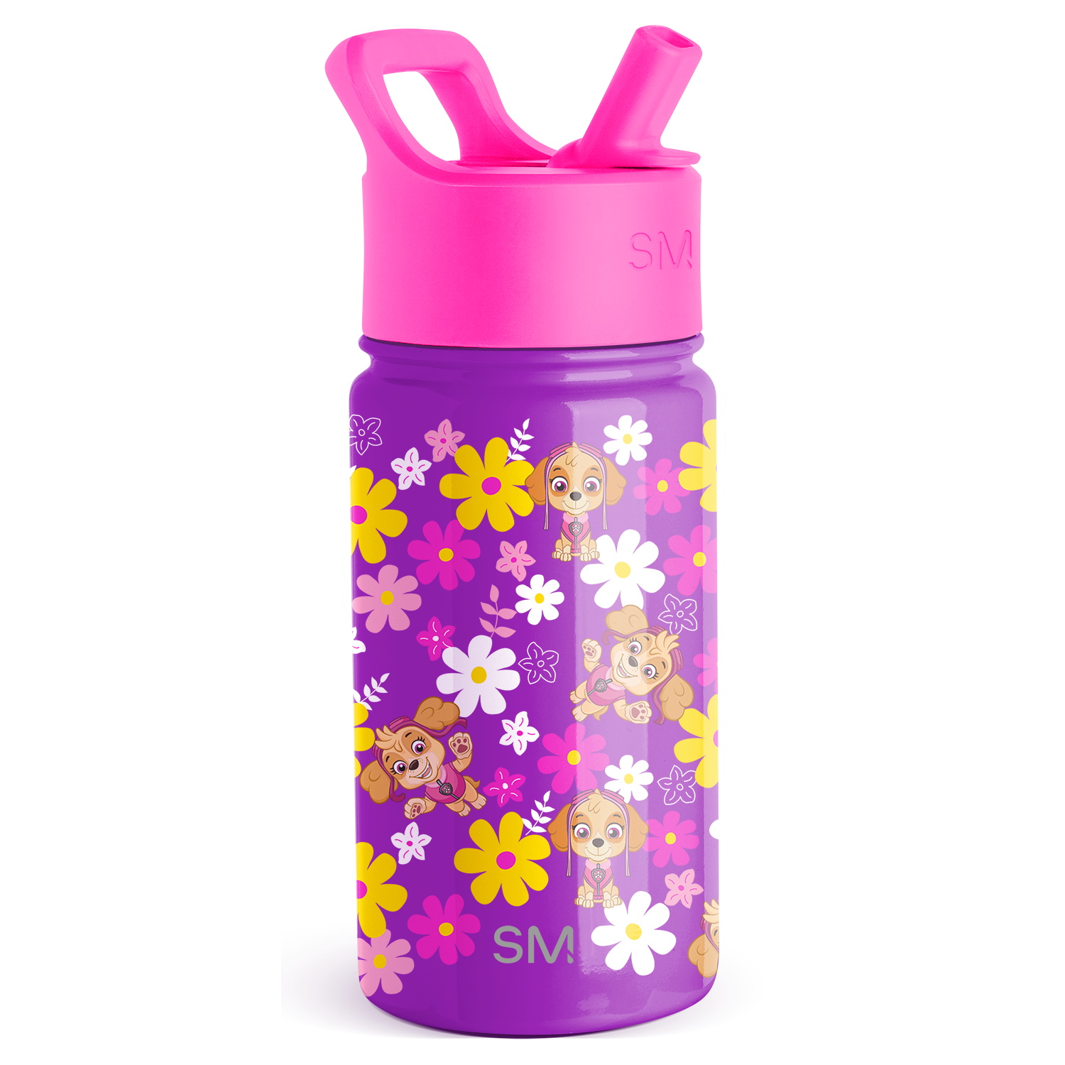 Summit Kids Water Bottle with Straw Lid - BPA Free, Leak Proof, Insulated Stainless Steel Bottle for School, Sports & Outdoor Activities