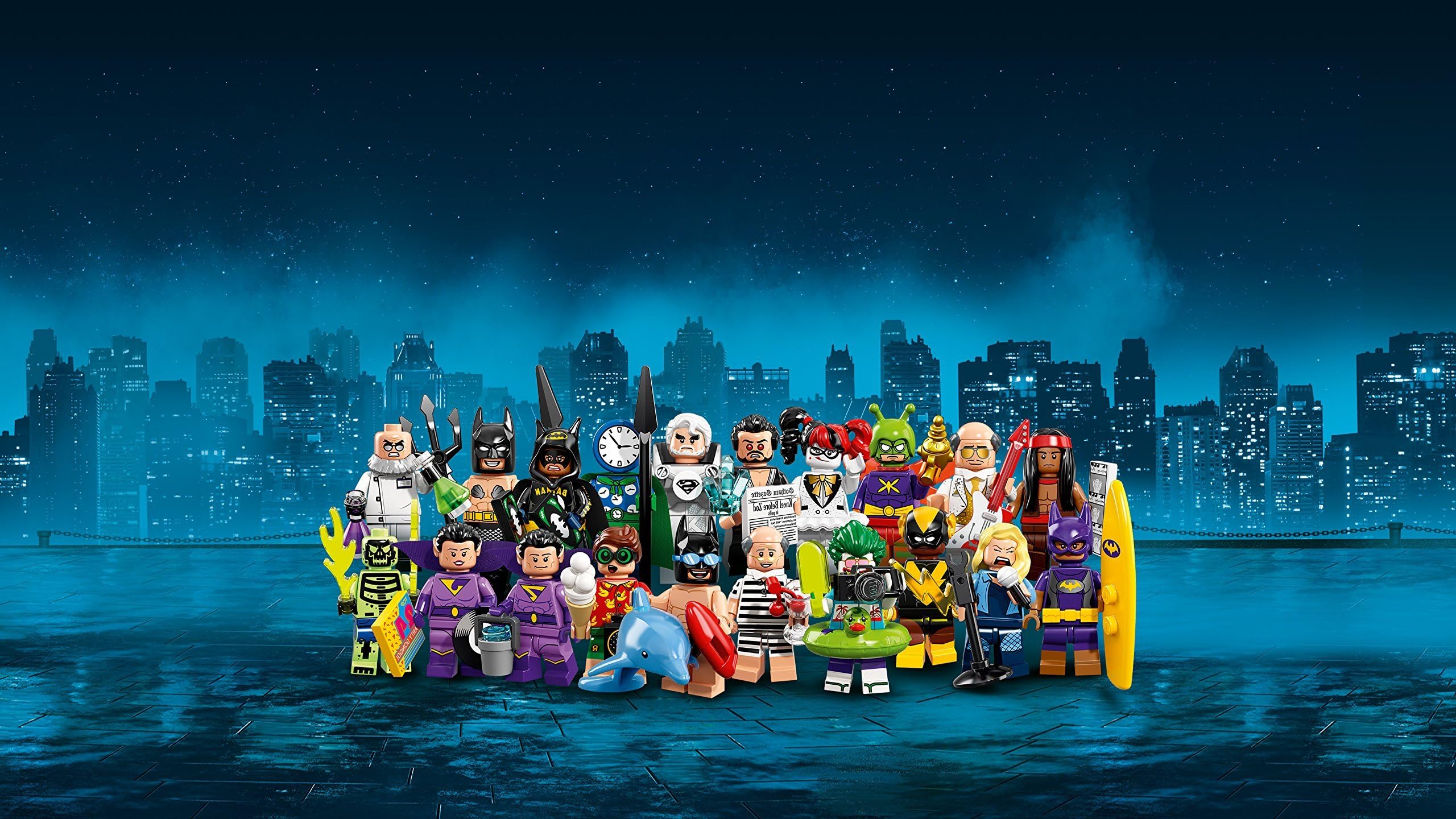 LEGO Batman Movie Minifigures - 2nd Edition (71020) | Collectible Building Toys for Kids & Adults | Perfect for Play, Display & Gifts
