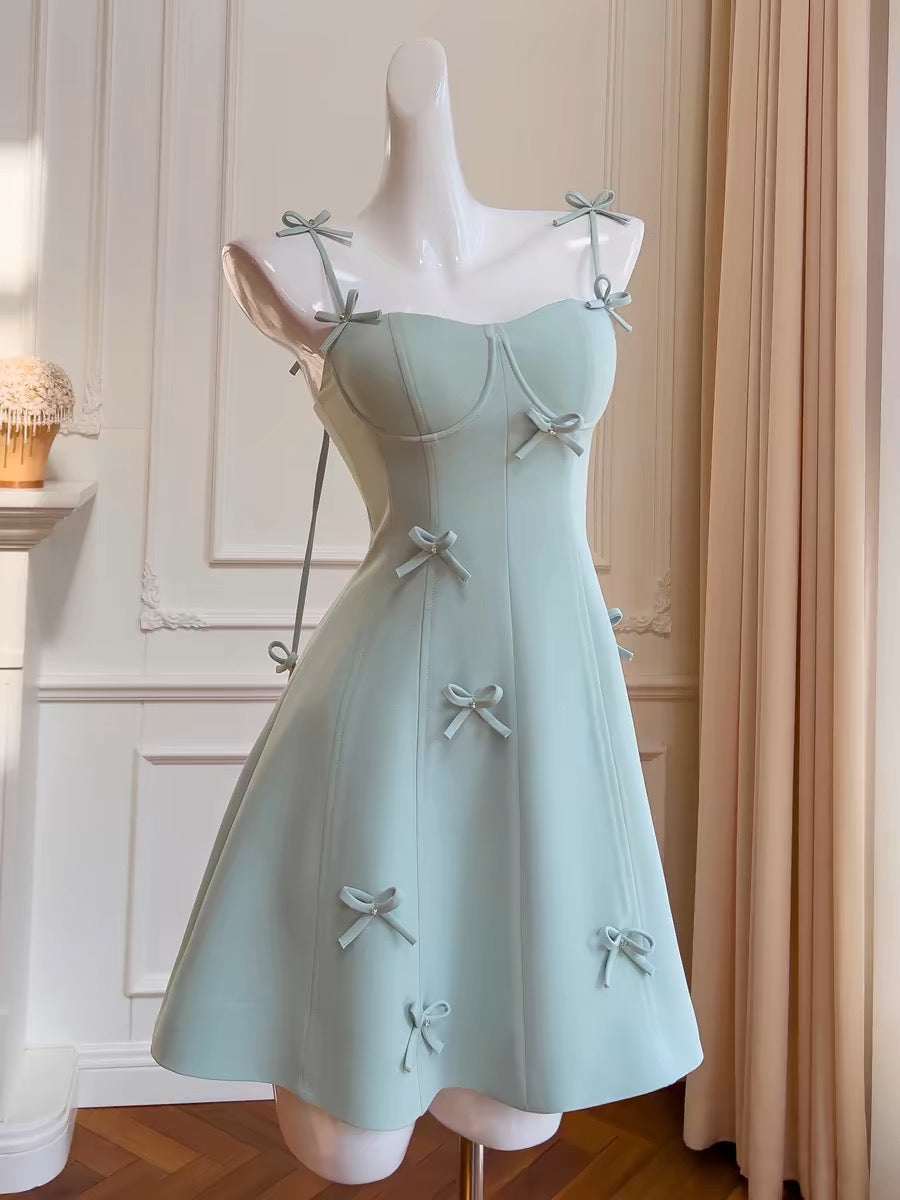 Light Blue Short Formal Dress Sweet A-Line Homecoming Dress J3444 | Elegant Party Gown for Prom, Cocktail Events & Special Occasions