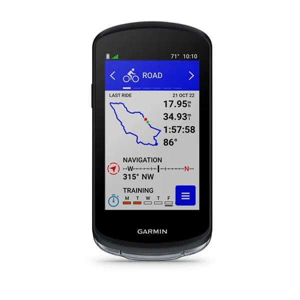 Garmin Edge 1040 GPS Bike Computer - Advanced Cycling Performance Tracker with Mapping, Navigation & Training Metrics for Road & Mountain Biking