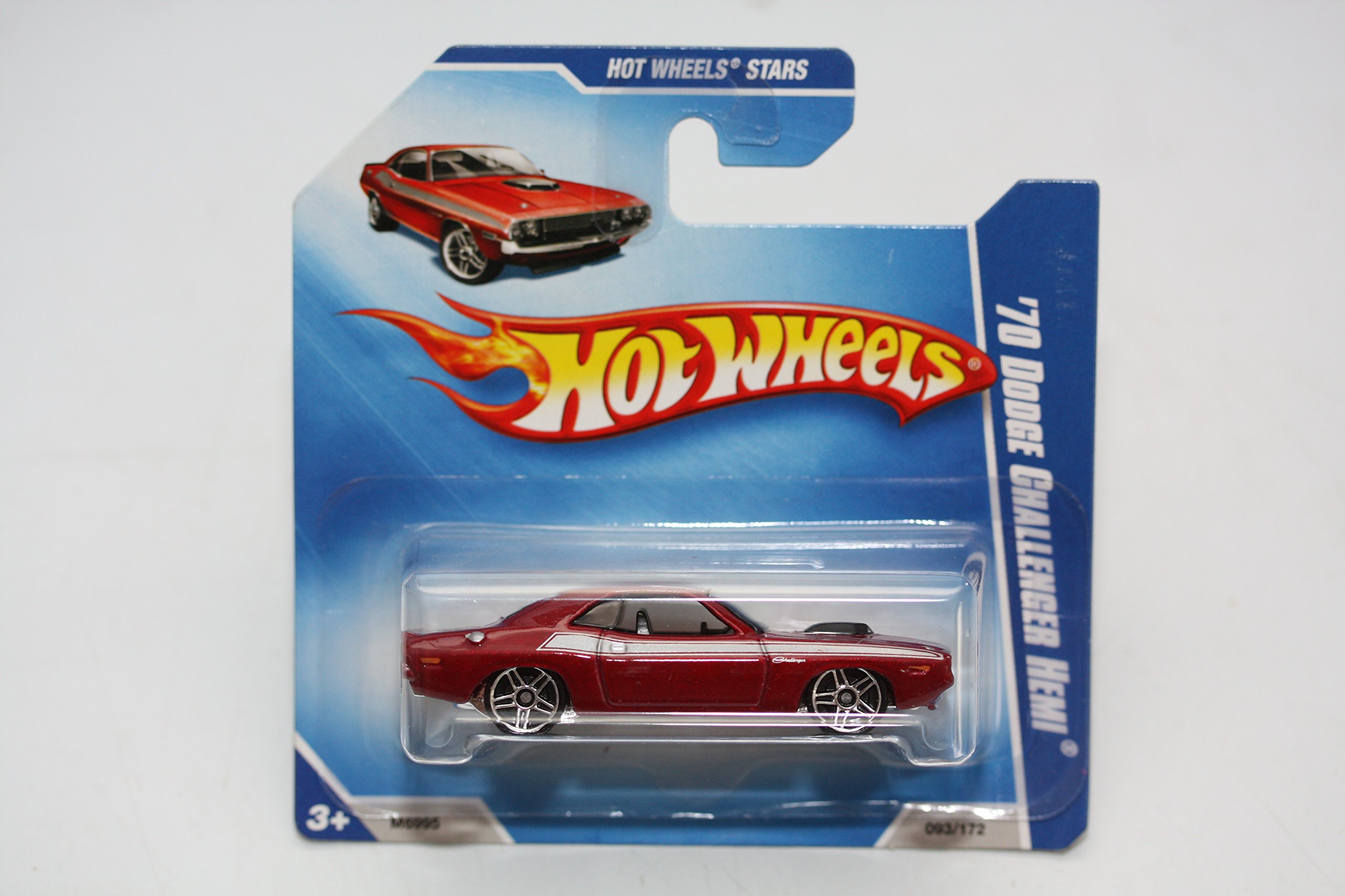Hot Wheels '70 Dodge Challenger Hemi Diecast Car Toy - Collectible Short Card Edition for Kids & Adults | Perfect for Play, Display & Gifts