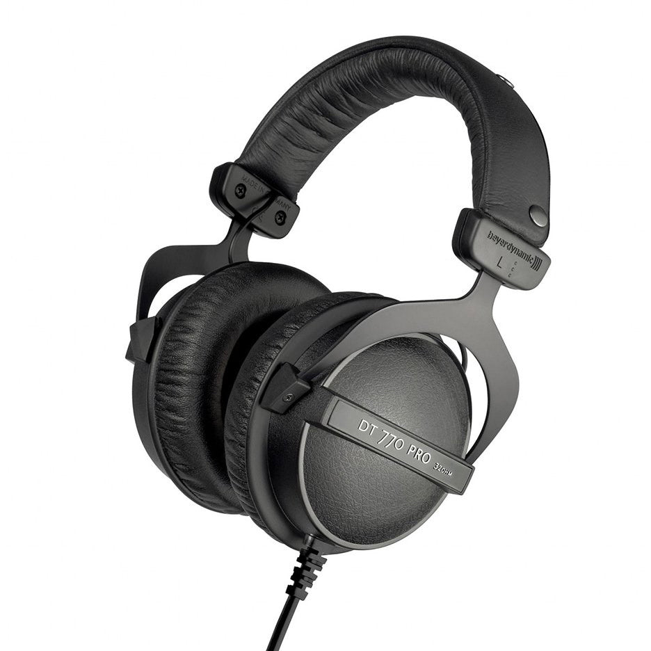Beyerdynamic DT 770 PRO 80 Ohm Studio Closed-Back Monitoring Headphones - Professional Studio Recording, Mixing & Gaming Headset