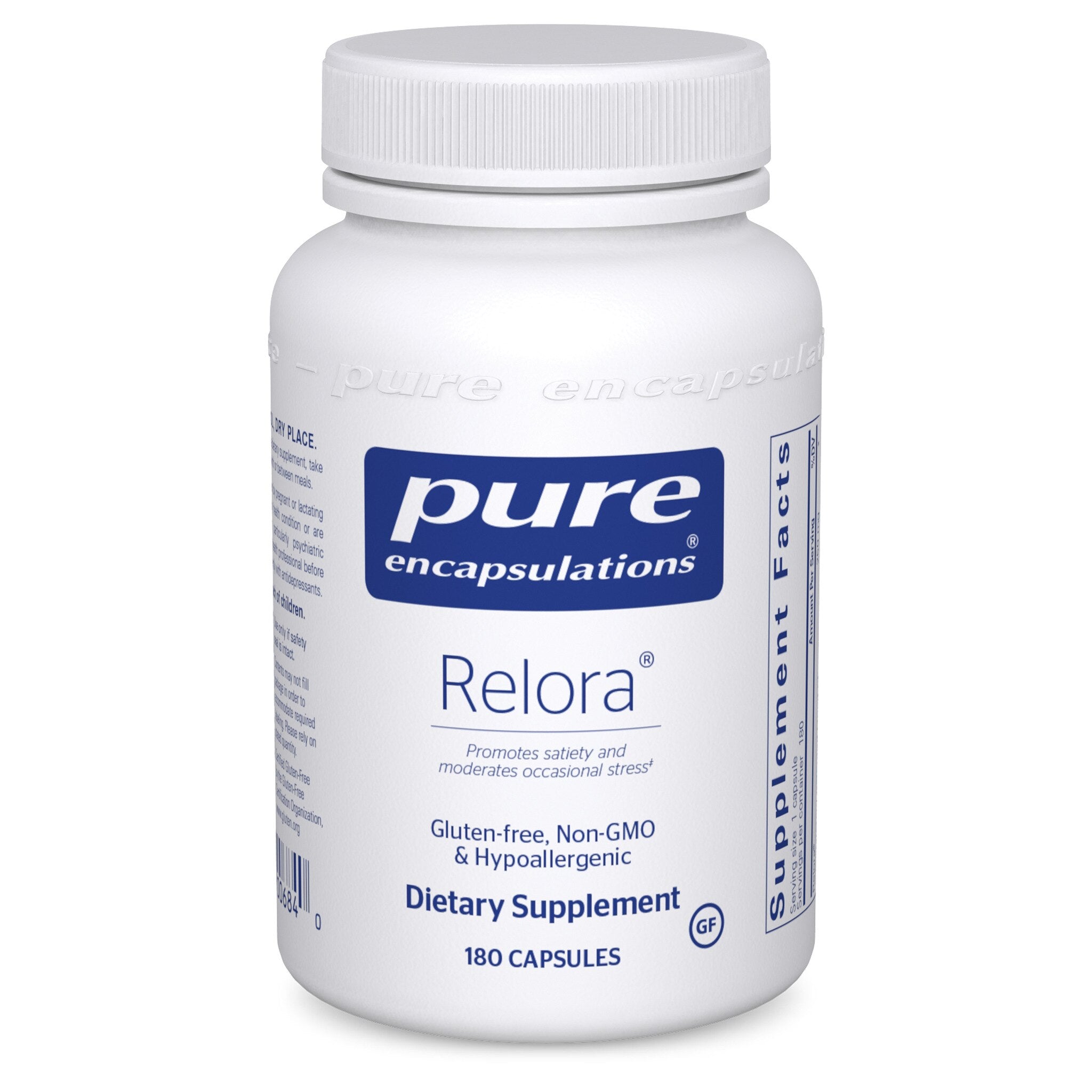 Pure Encapsulations Relora® Stress Relief Supplement - 60 Capsules | Natural Cortisol Support for Anxiety & Sleep | Daily Stress Management for Work & Home