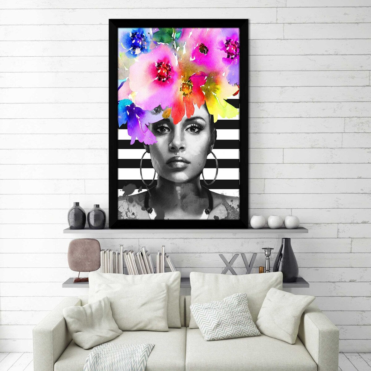 Jodi Print Acrylic Afrique Model 9 - Vibrant Wall Art for Home & Office Decor | Perfect for Living Rooms, Bedrooms & Workspaces