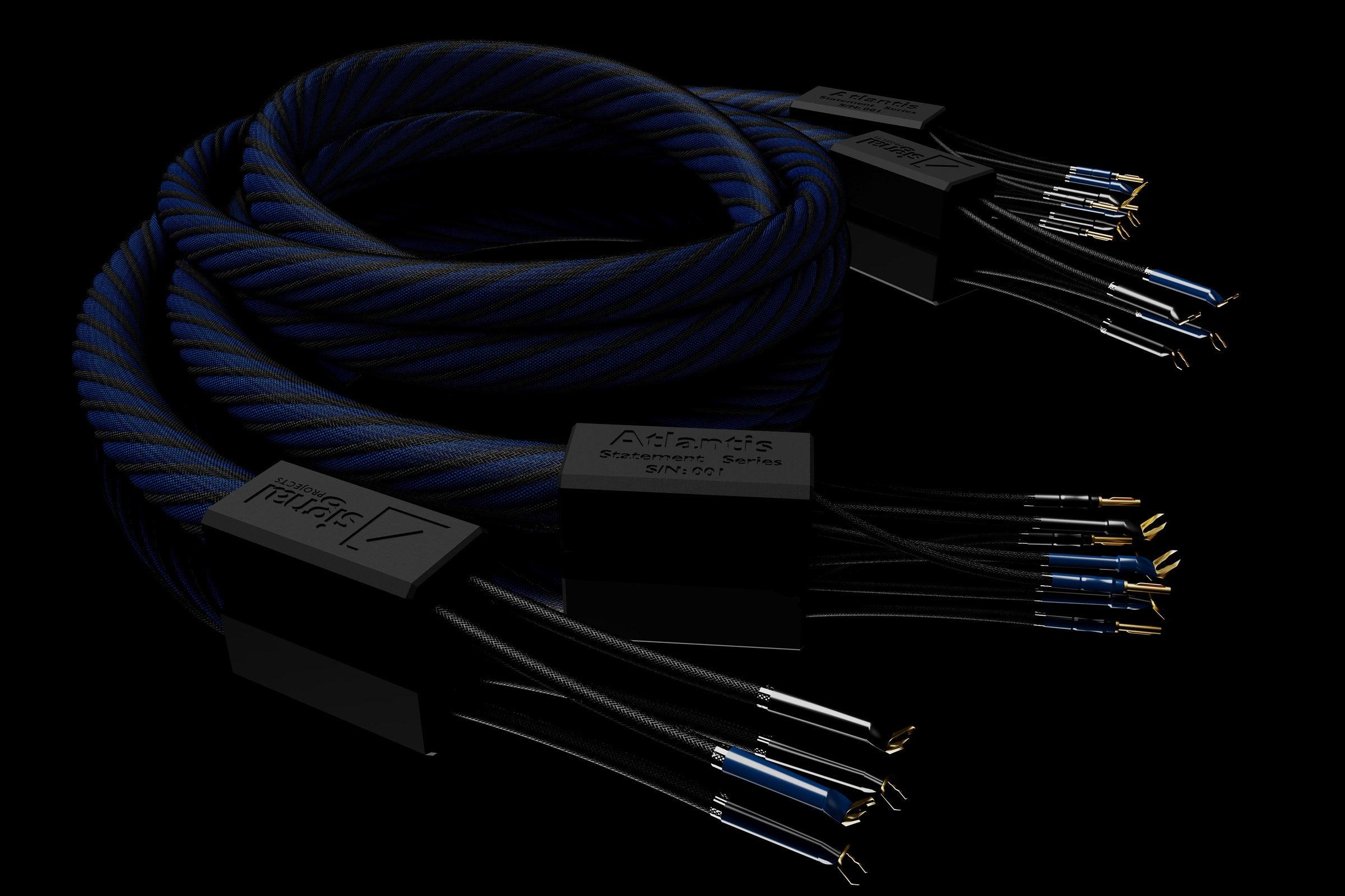 Premium Signal Projects Atlantis Speaker Cable - High-Quality Audio Cable for Home Theater & Studio Sound Systems - Perfect for Audiophiles & Professional Installations