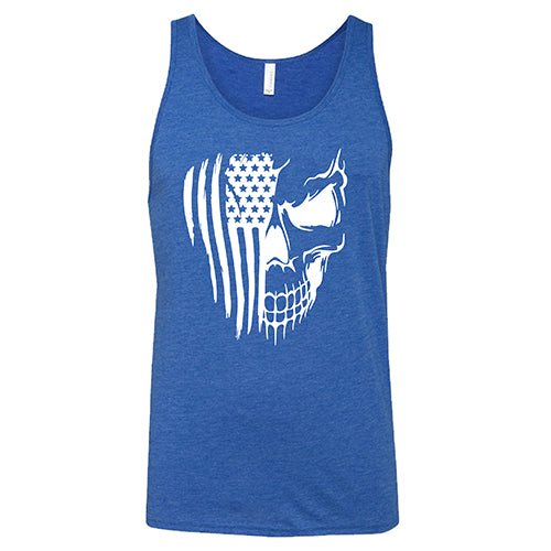 Skull Flag Graphic T-Shirt for Men & Women | Vintage Punk Rock Style Unisex Tee - Perfect for Concerts, Parties & Casual Streetwear