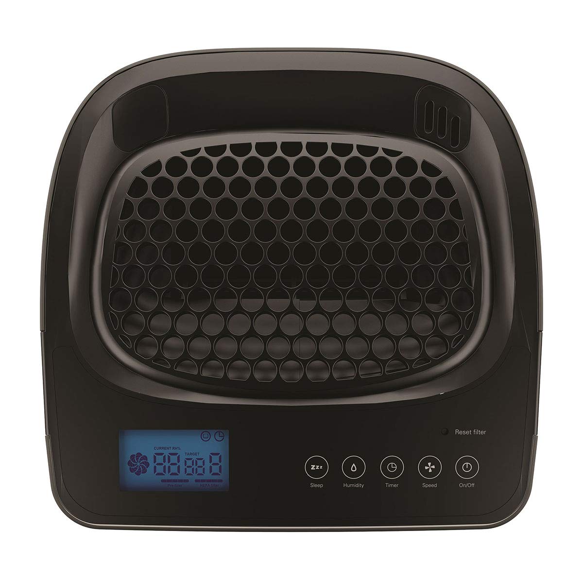 Oreck WK15500B Air Refresh 2-in-1 HEPA Air Purifier & Ultrasonic Humidifier for Small Rooms - Grey | Quiet Bedroom Air Cleaner & Moisturizer for Allergies, Dry Air & Better Sleep