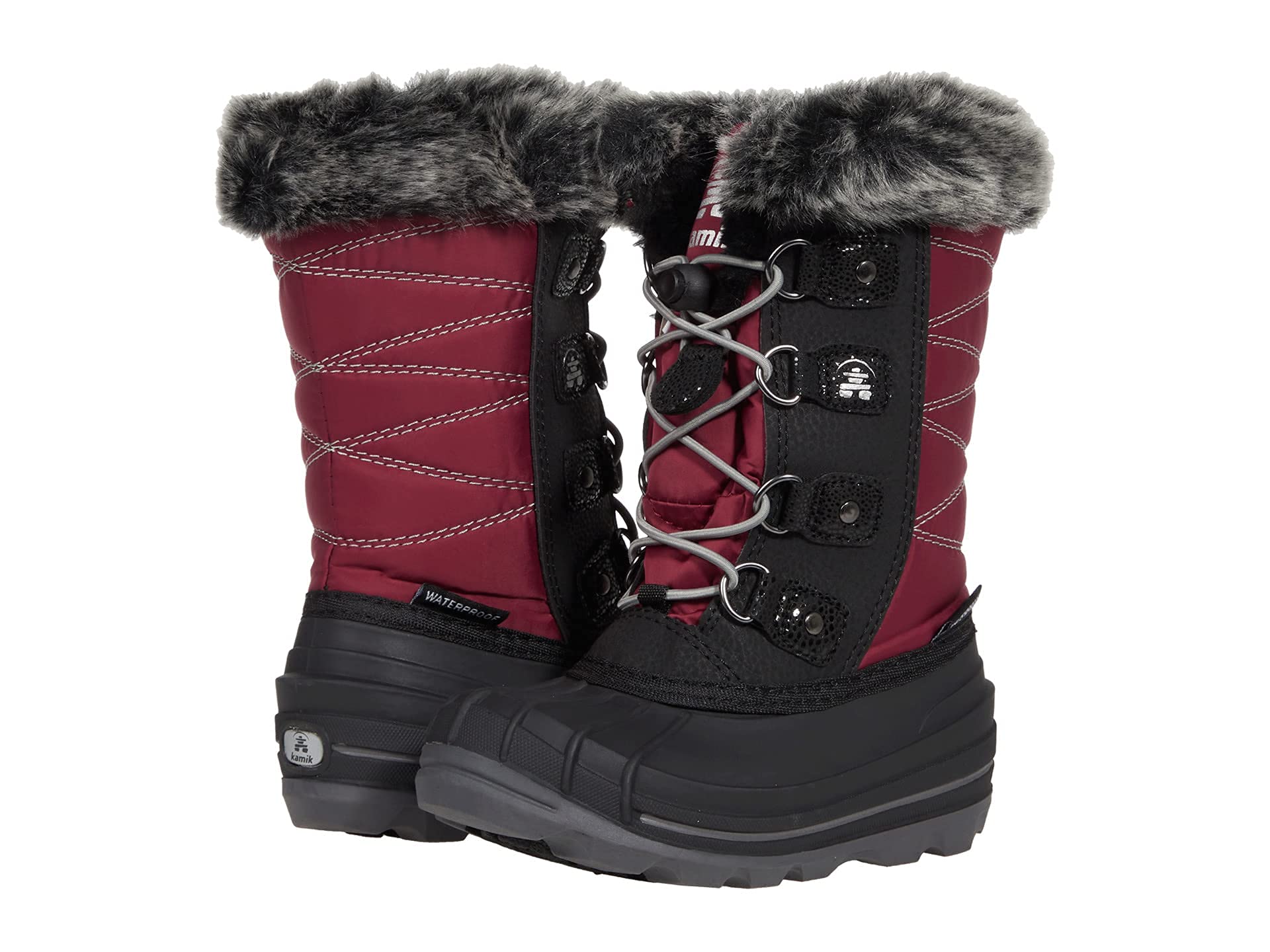 Kamik Girls Frosty Lake Winter Boots for Kids - Waterproof & Insulated Snow Boots for Toddlers & Big Kids - Perfect for Snow Play, Sledding & Cold Weather Adventures