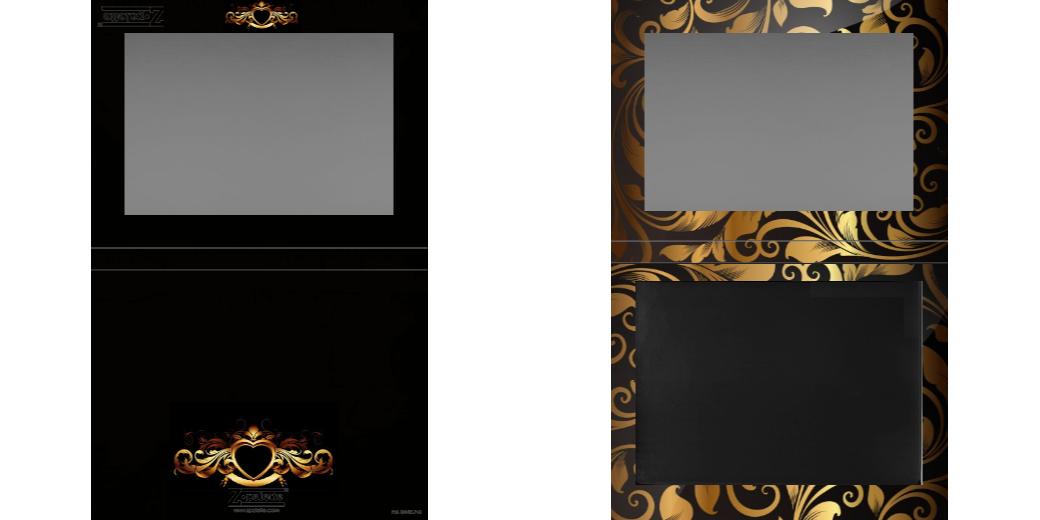 Custom Extra Large Z Palette - Magnetic Makeup Palette for Eyeshadows & Blush - Perfect for Makeup Artists & Travel Organizers
