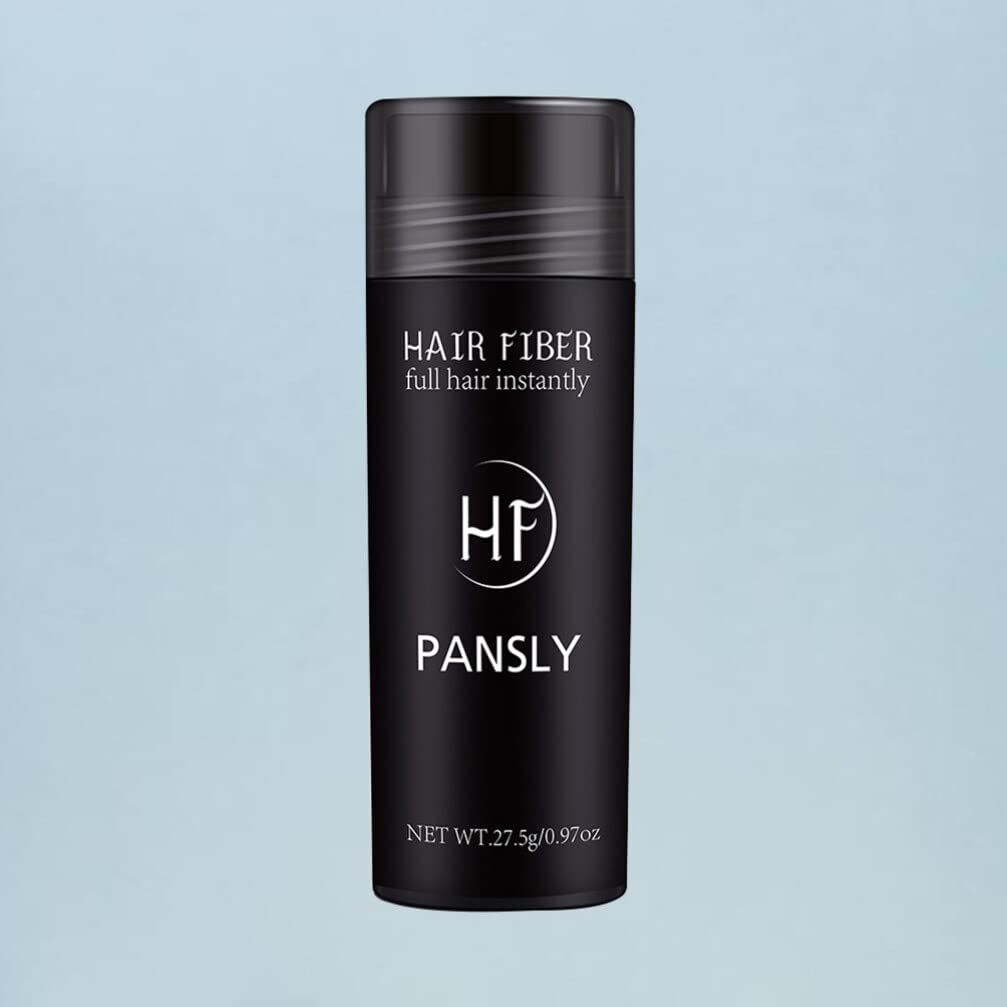 1PC Black Hair Loss Concealer & Thickening Fibers for Thinning Hair - Natural-Looking Hair Building Fibers, Nail & Cord Concealer - Perfect for Daily Use, Special Occasions & Confidence Boost