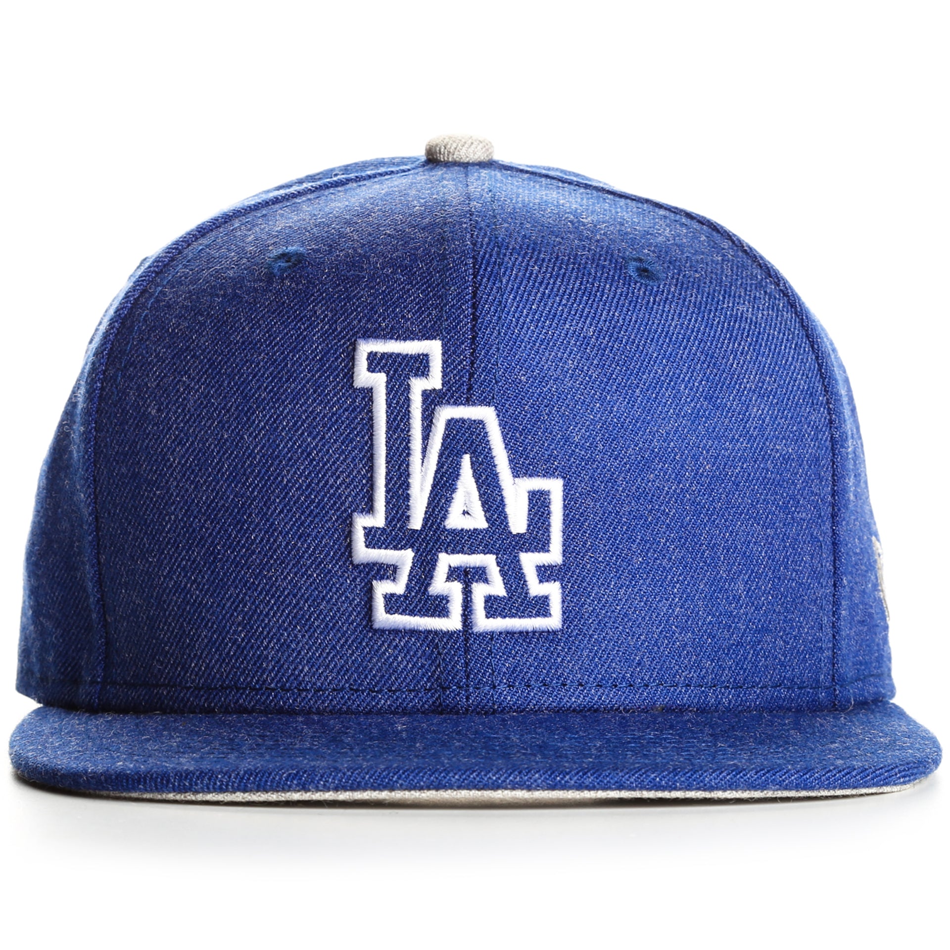 New Era 9Fifty Los Angeles Dodgers Heather Hype Snapback Cap - Blue Heather | Adjustable Baseball Hat for Men & Women | Perfect for Sports Fans, Streetwear & Casual Outfits