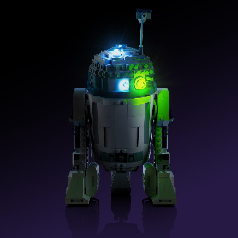 LEGO® Star Wars R2-D2 #75379 Light Kit - DIY Building Blocks Lighting Set for Display & Night Light - Perfect for Home Decor, Office Display & Star Wars Fans Collection