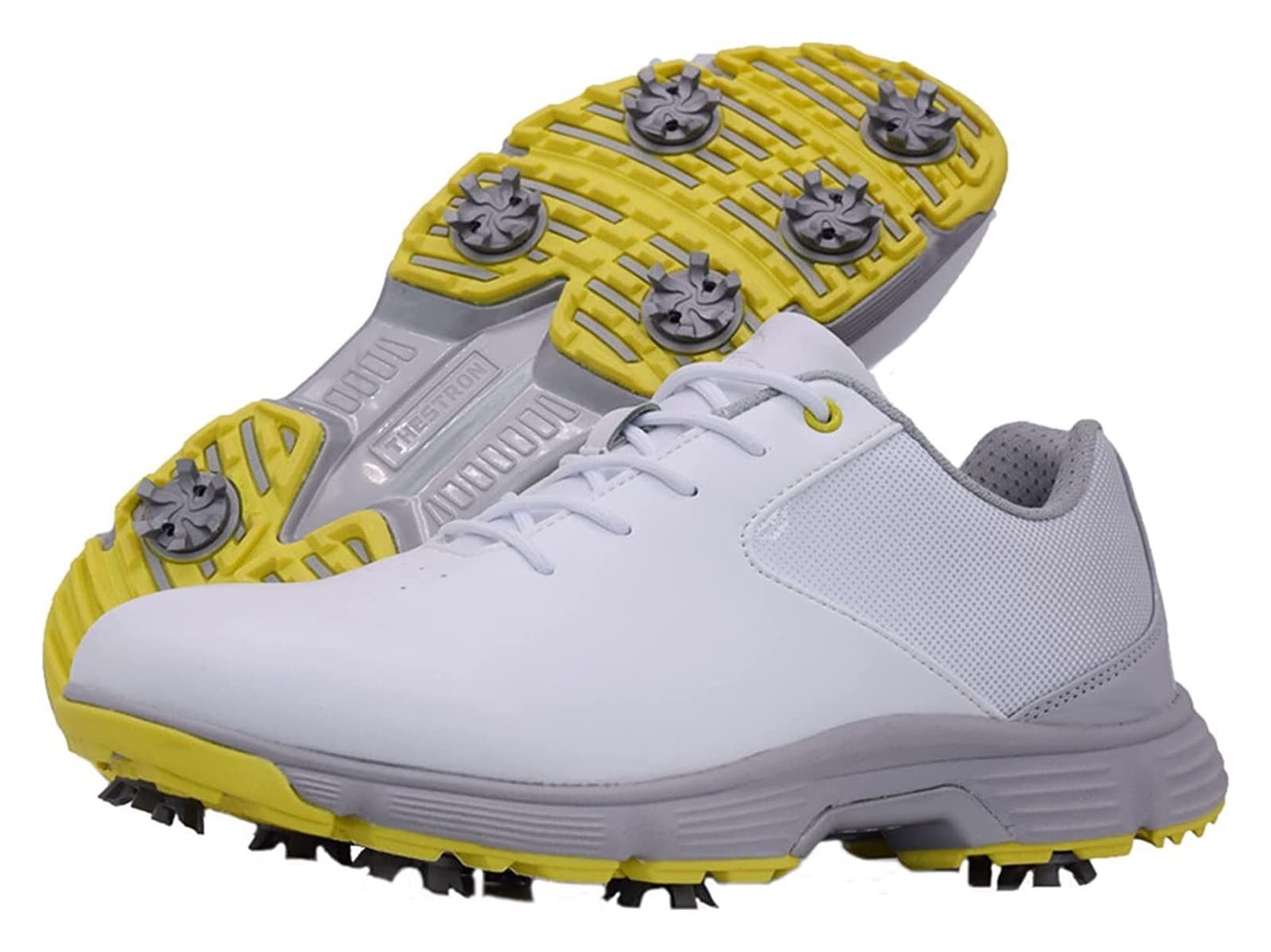 2022 Men's Waterproof Golf Shoes - Breathable Outdoor Sport Training Sneakers for Comfort & Traction | Perfect for Golfing, Walking & Casual Wear