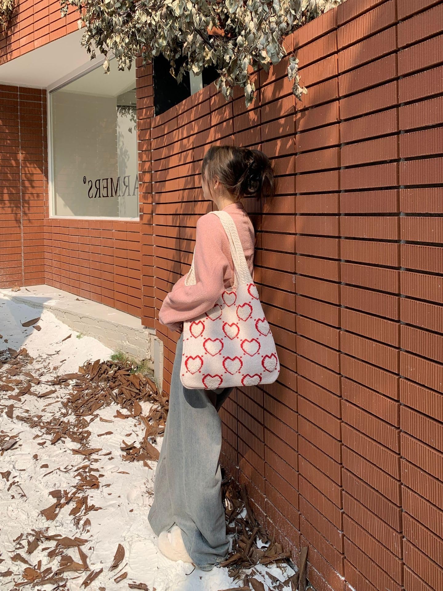 Y2K Fairycore Crochet Tote Bag for Women - Boho Hobo Purse with Mesh Design, Fairy Grunge Aesthetic Beach Bag | Perfect for Summer Outings, Music Festivals & Boho Chic Outfits