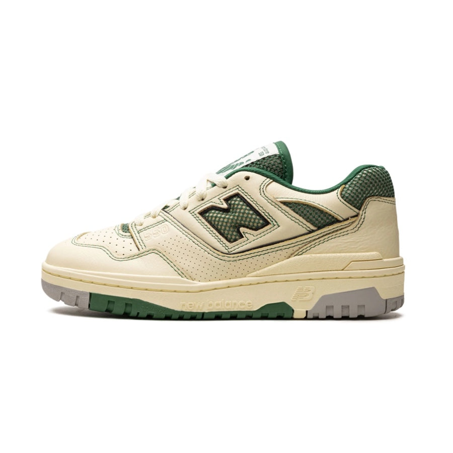 New Balance 550 Sneakers - Aime Leon Dore Collaboration in Gym Green/Dawn Glow/Pine | Retro Basketball Shoes for Men & Women | Perfect for Streetwear, Casual Outfits & Gym Wear