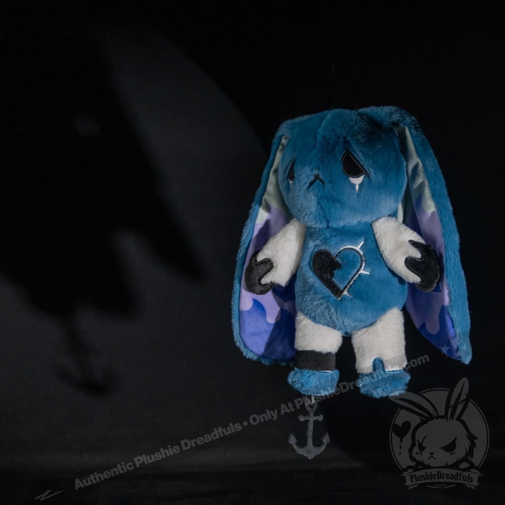 Plushie Dreadfuls Grief Rabbit - Soft Stuffed Animal Toy for Comfort & Emotional Support | Perfect for Grieving, Therapy, and Mental Health Awareness