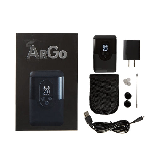 Arizer Argo Portable Dry Herb Vaporizer | Compact & Discreet for On-The-Go Use | Perfect for Hiking, Travel & Outdoor Activities