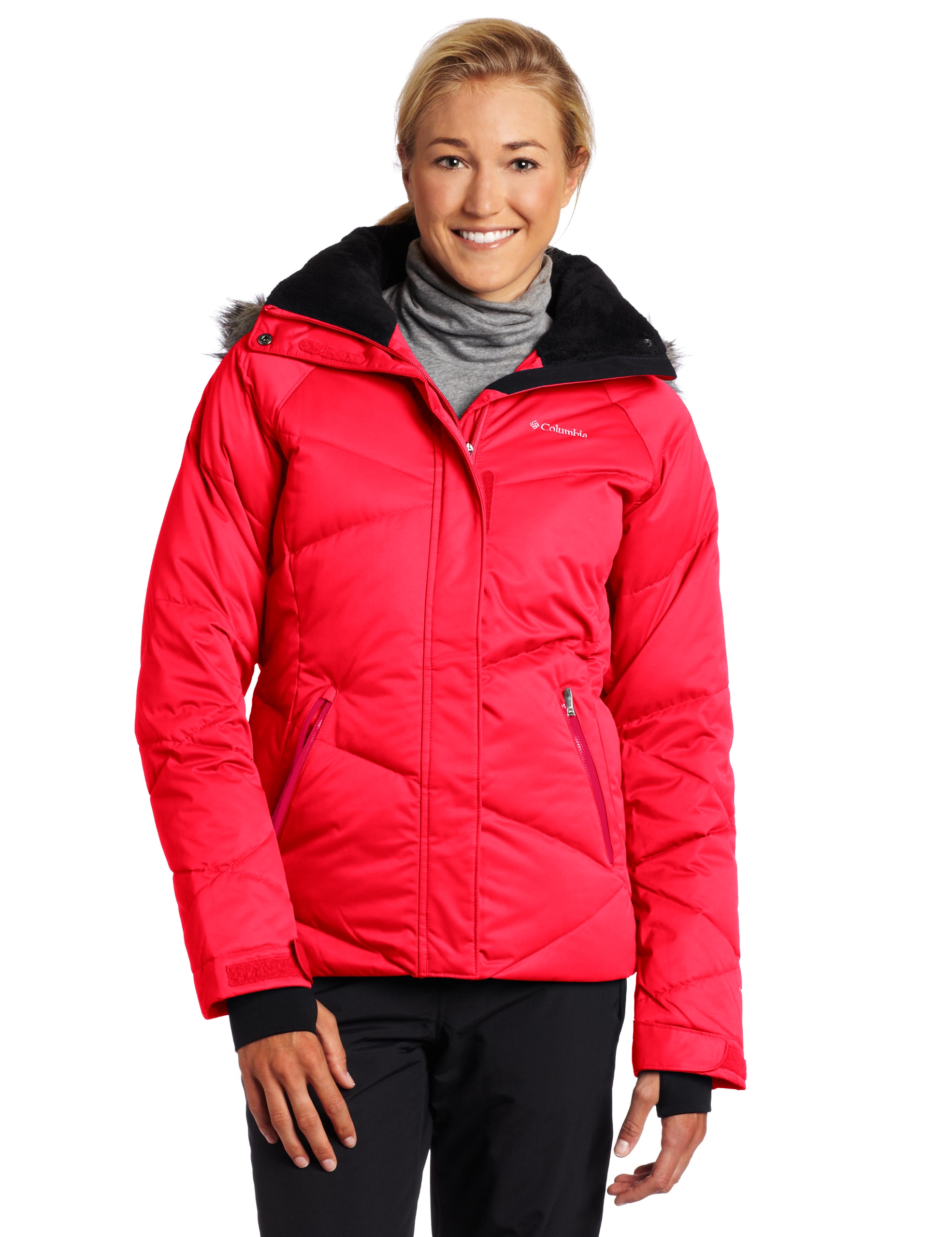 Columbia Women's Lay 'D' Down Jacket - Waterproof Winter Coat with Omni-Heat Thermal Reflective, Lightweight & Windproof for Skiing, Hiking & Outdoor Activities