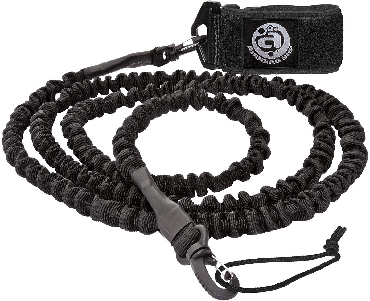 Airhead Sup Scrunchy Board Leash - Durable Wakeboard Leash for Water Sports, Surfing & Wakeboarding - Secure Your Board with Adjustable Strap (Ideal for Beach, Lake & Ocean Use)