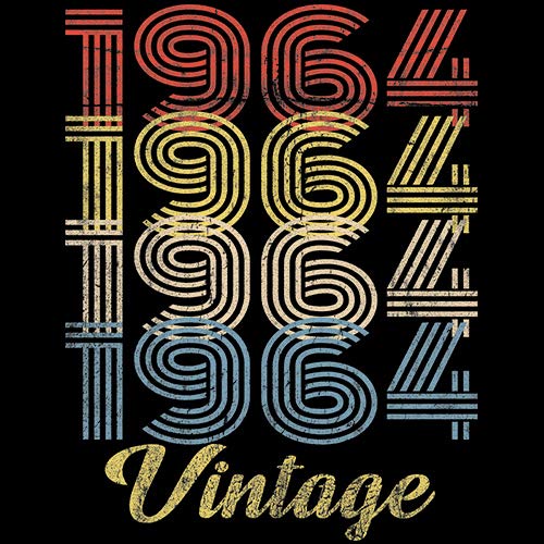 Vintage 1964 Retro 61st Birthday Gift for Men - Classic 61st Birthday Shirt - Perfect for Birthday Parties, Family Celebrations & Milestone Gifts