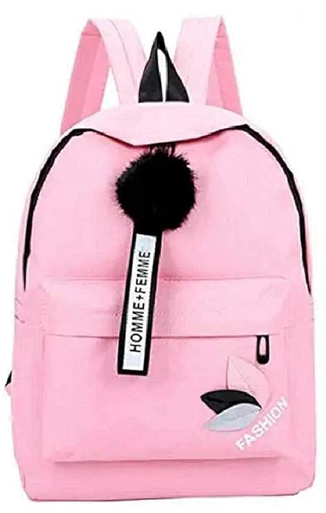 Stylish Waterproof Women's Backpack - Korean Design Drawstring Chain Bag for Travel, College & Office - Perfect for Laptop & Daily Use