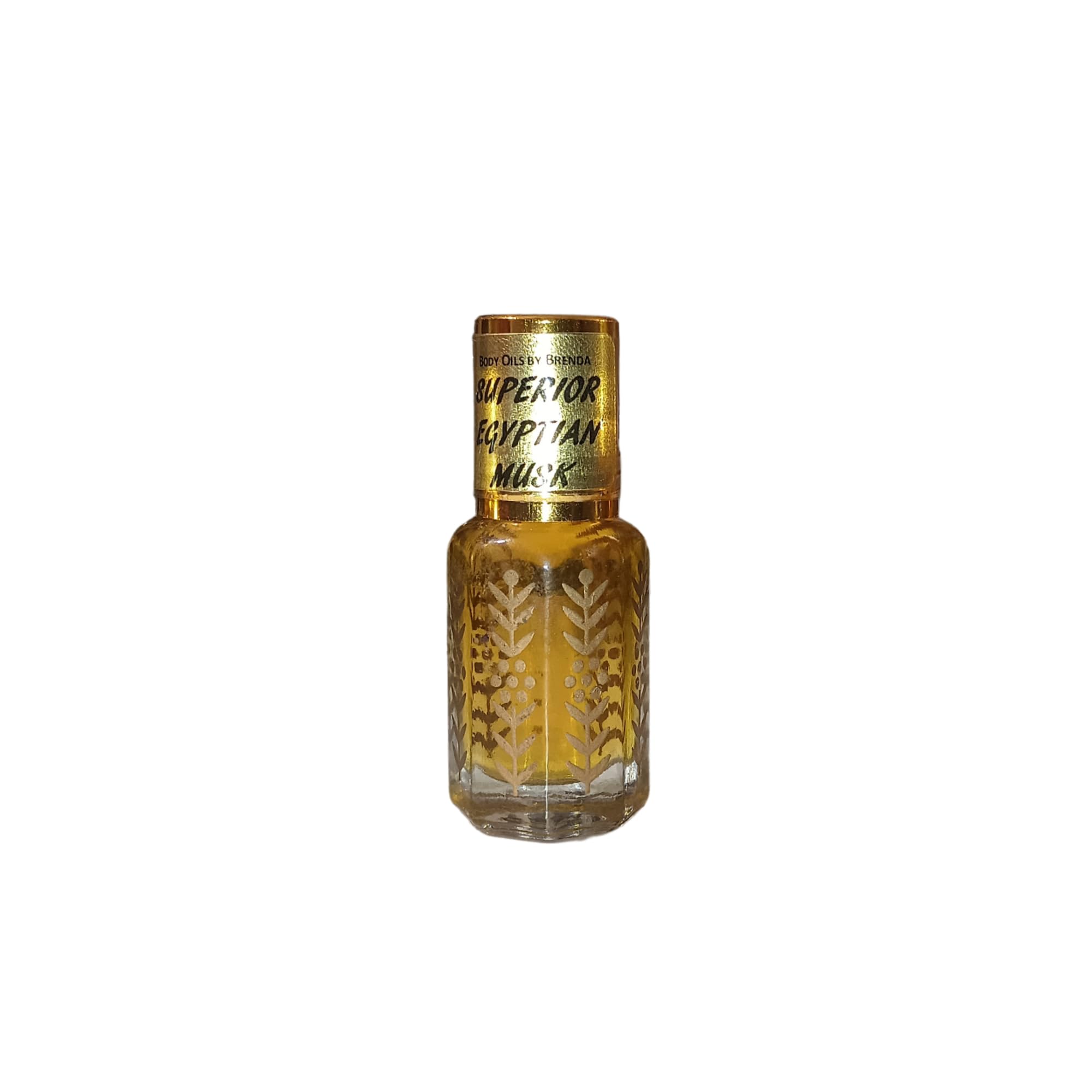 Brenda's Premium Egyptian Musk Body Oil - Alcohol-Free Scented Attar for Women & Men (6ml) - Perfect for Massage, Aromatherapy & Daily Moisturizing