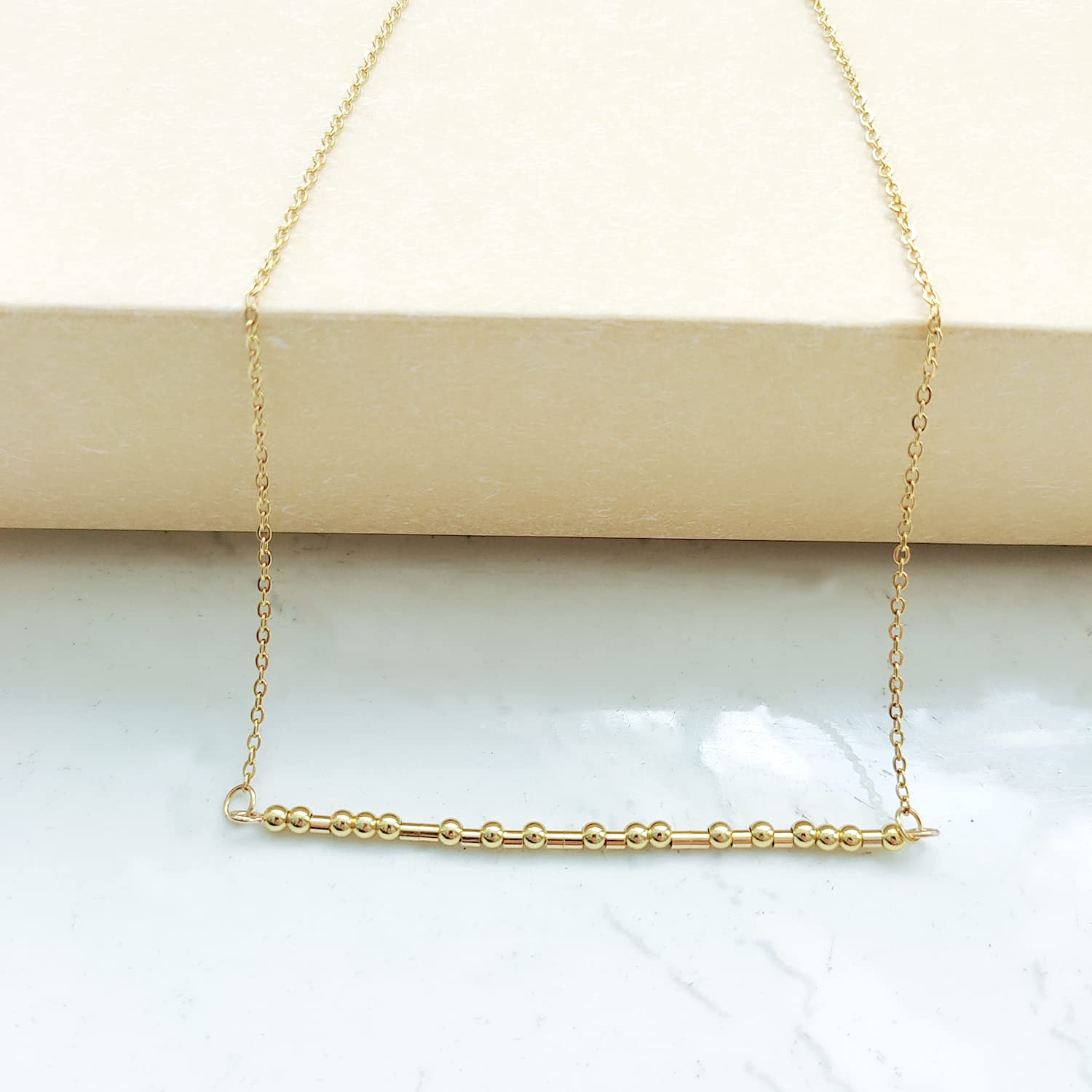 Custom Morse Code Necklace for Women - Personalized Gold & Silver Jewelry - Perfect for Gifts, Anniversaries, and Everyday Wear