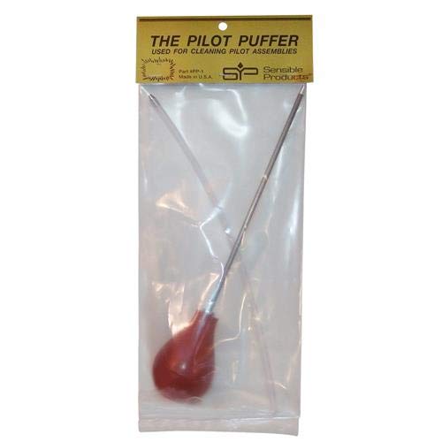 Sensible Products Pilot Puffer Gas Pilot Cleaning Tool - PP-1 (6-Pack) - Essential for Fireplace, Furnace & Water Heater Maintenance