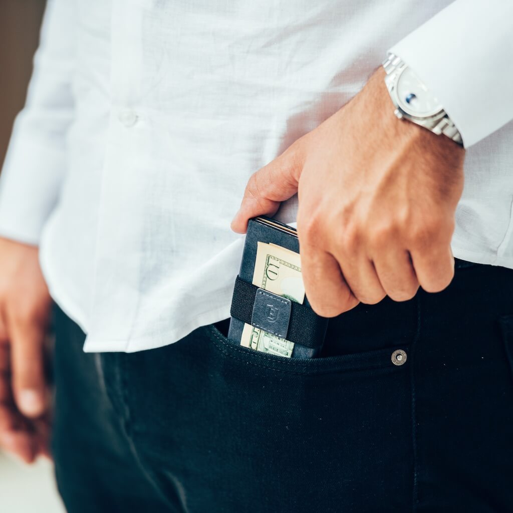 Premium Genuine Leather Card Holder - Slim RFID Blocking Wallet for Men & Women | Perfect for Business Cards, Credit Cards & ID | Ideal for Travel, Office & Everyday Use