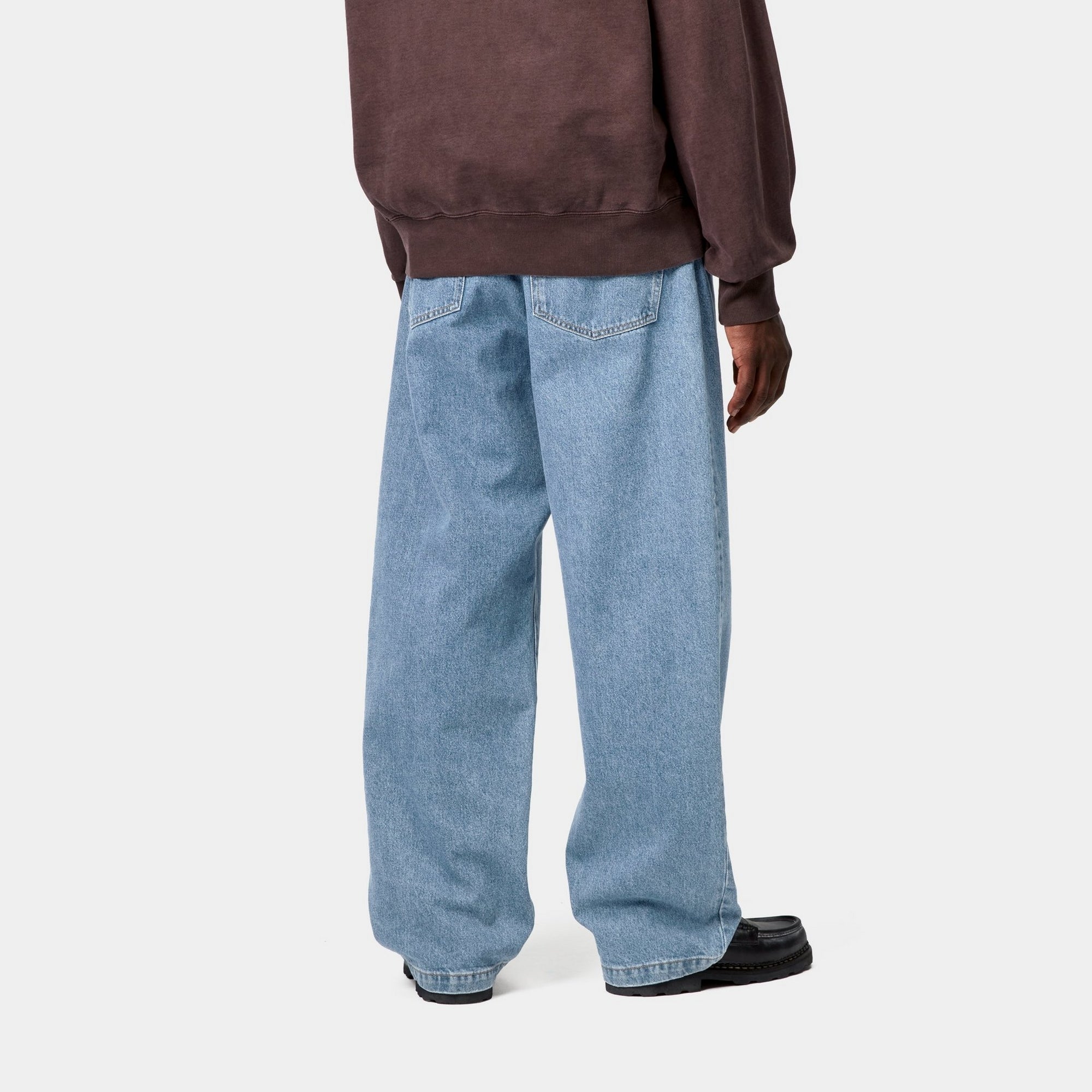 Premium Landon Men's Denim Jeans | Blue Heavy Stone Wash | Comfortable & Durable for Casual Wear, Work & Outdoor Activities