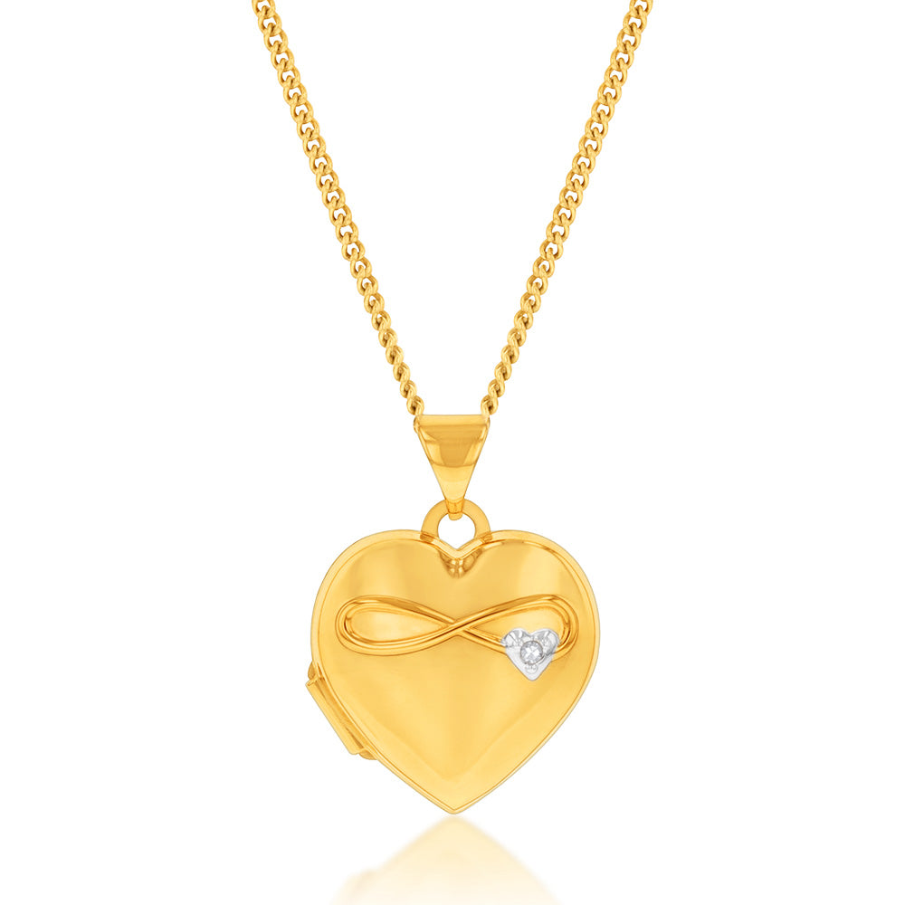 9ct Yellow & White Gold Two Tone 