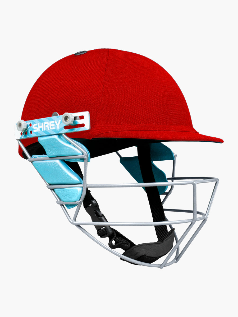 Shrey Star JUNIOR 2.0 Steel Cricket Helmet - Lightweight Protective Headgear for Youth Cricket Players - Perfect for Practice, Matches & Training Sessions