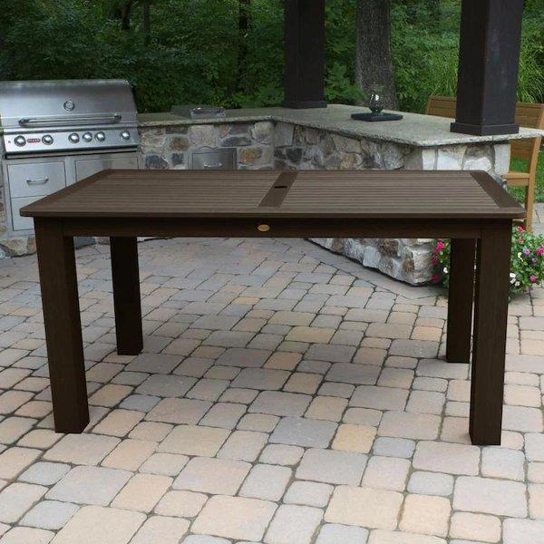 Premium Outdoor Rectangular Dining Table - Weather-Resistant Patio Furniture for Backyard, Garden & Poolside Dining - Perfect for BBQs, Parties & Family Gatherings