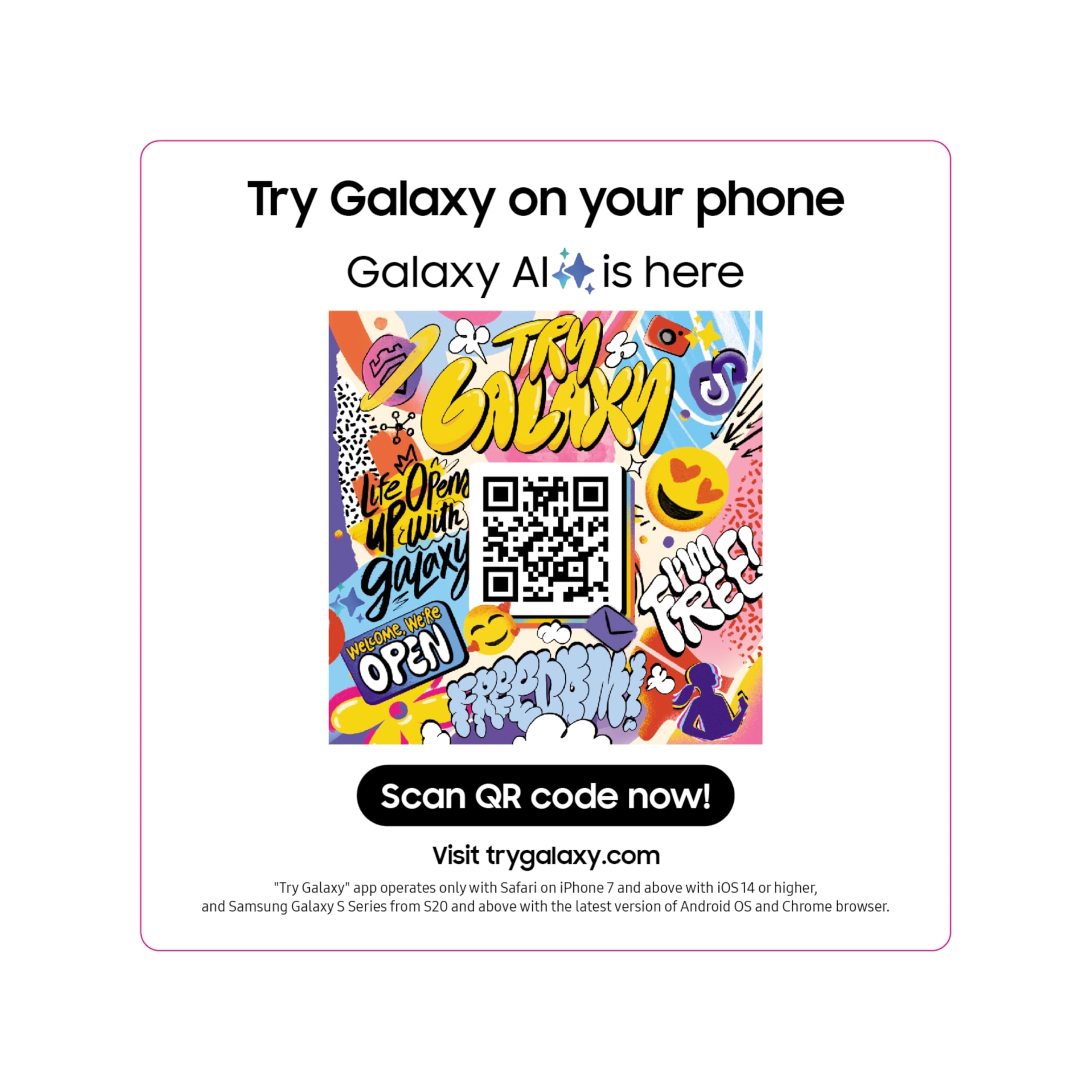 Samsung Galaxy S24 5G Unlocked Smartphone - 256GB Cobalt Violet | AI-Powered 50MP Camera, 8K Video, Night Mode | 120Hz AMOLED Display | US Warranty - Perfect for Streaming, Gaming & Professional Photography