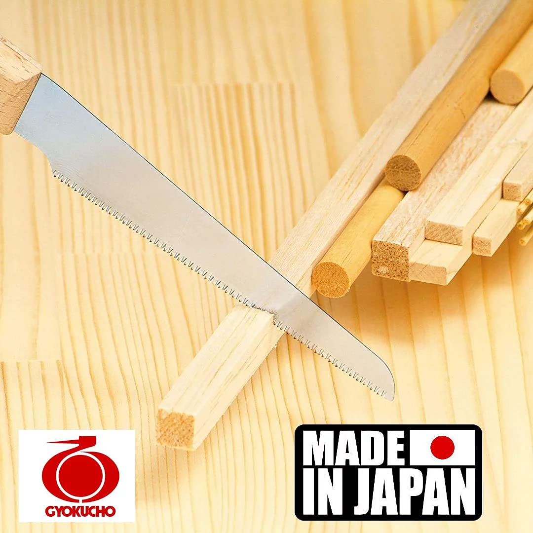 Gyokucho 1150 Leather & Filigree Saw - Precision Single Blade for Woodworking, Leather Craft & Jewelry Making - Ideal for DIY Projects, Scroll Sawing & Fine Detail Work