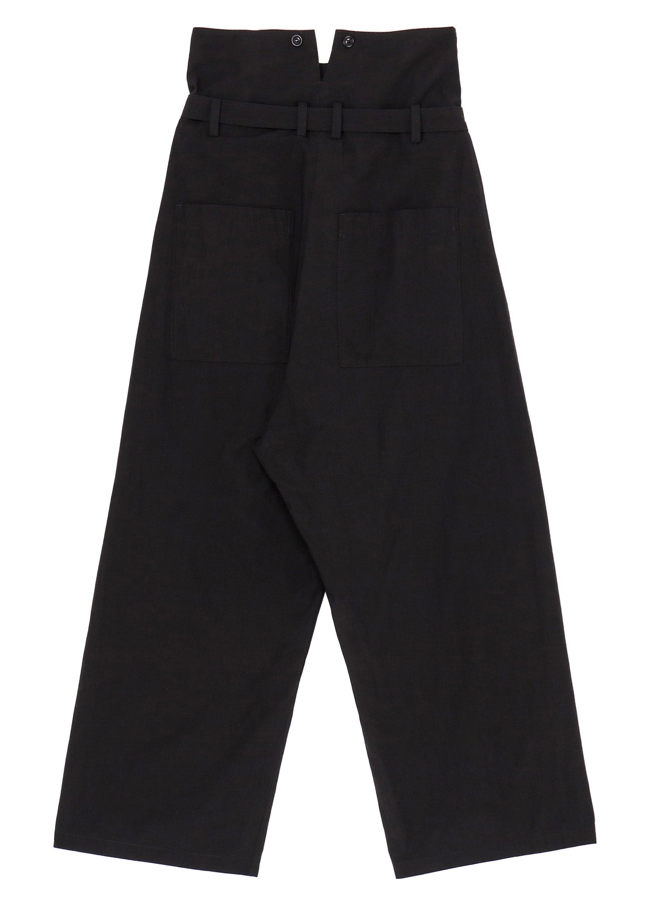 Women's High Waist Cotton Chambray Pants - Comfortable Stretch Casual Trousers for Work, Travel & Everyday Wear