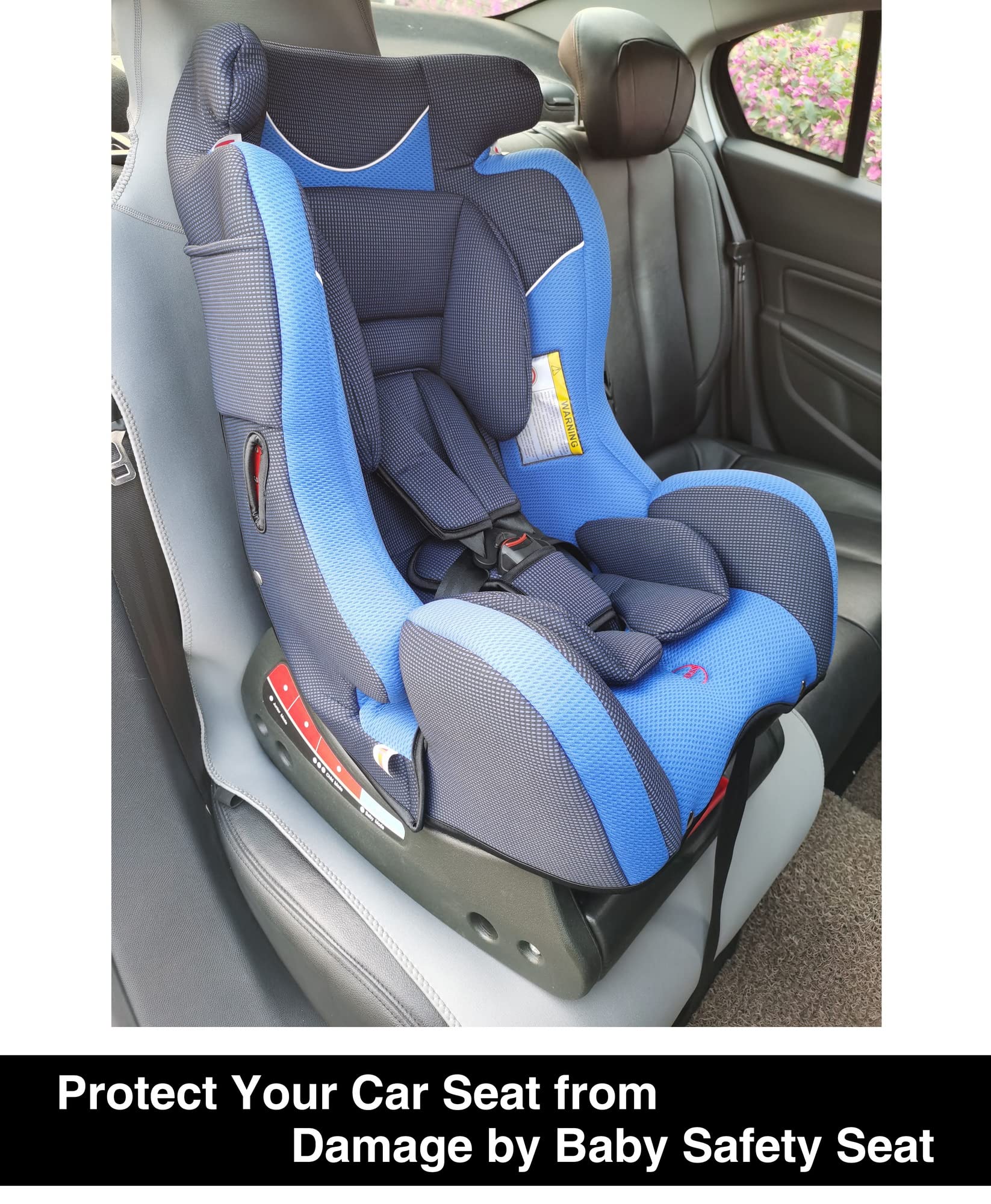 Waterproof Neoprene Car Seat Cover - Universal Fit for Cars, SUVs, Vans & Trucks | Non-Slip, Sweatproof Seat Protector | Compatible with Airbags & Armrests | Perfect for Road Trips, Daily Commute & Pet Protection