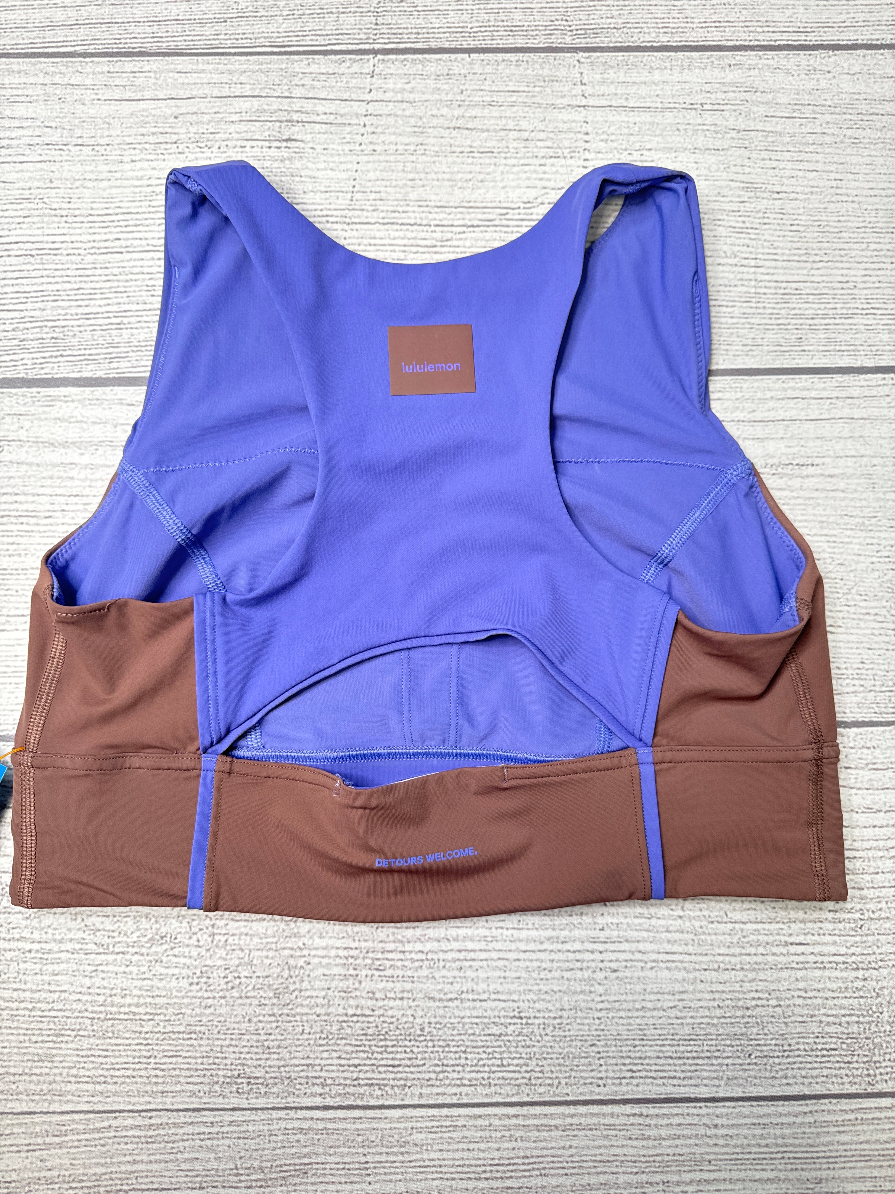 Lululemon Purple Medium Athletic Bra for Women - High Support Workout Sports Bra for Running, Yoga & Gym