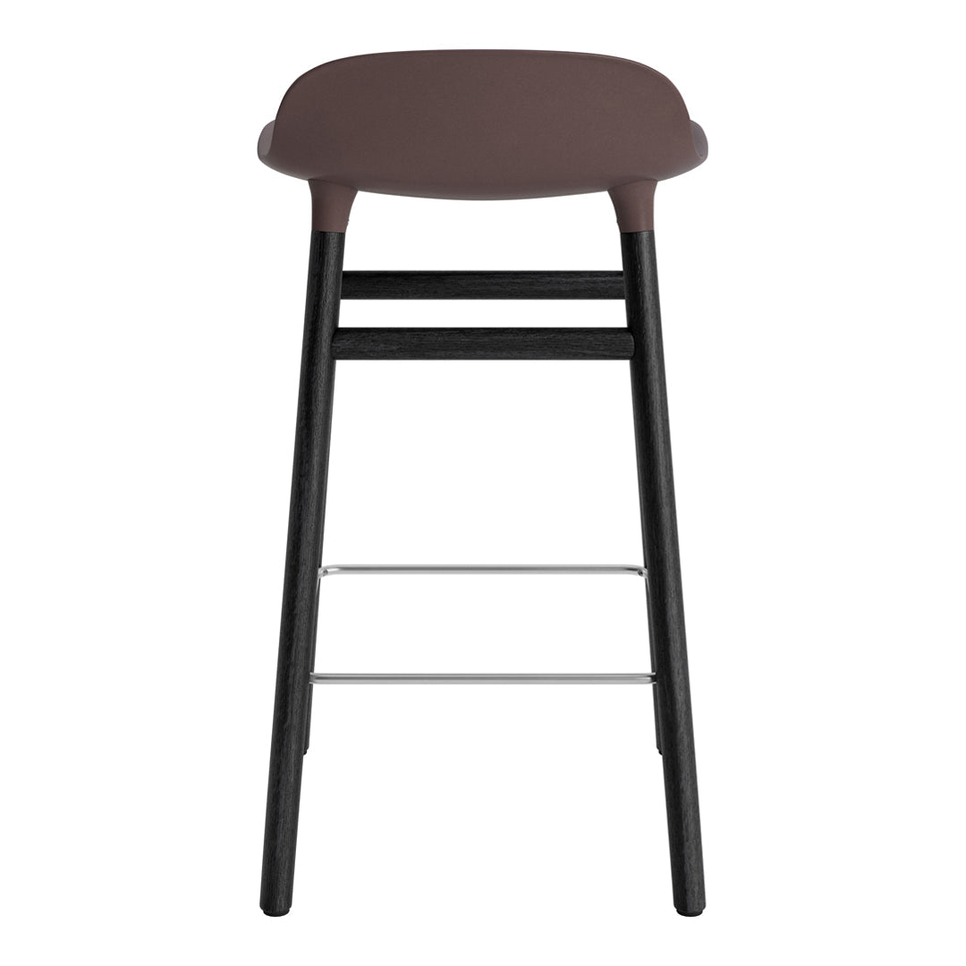 Modern Wooden Counter Stool with Sturdy Wood Legs - Perfect for Kitchen Islands, Breakfast Bars & Home Decor