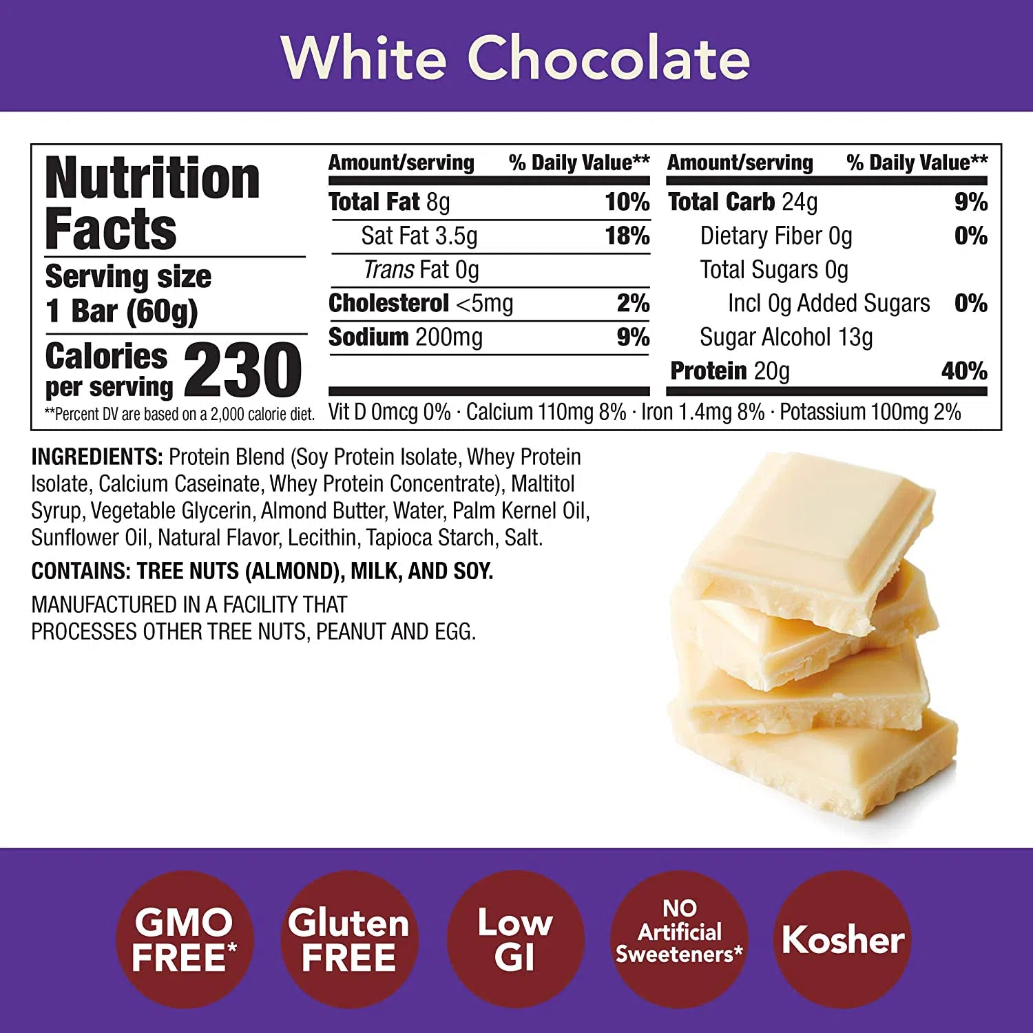think! High Protein Bars - Low Sugar, Gluten Free Snacks for Weight Loss & Energy Boost - Perfect for Gym, Hiking & On-the-Go Nutrition