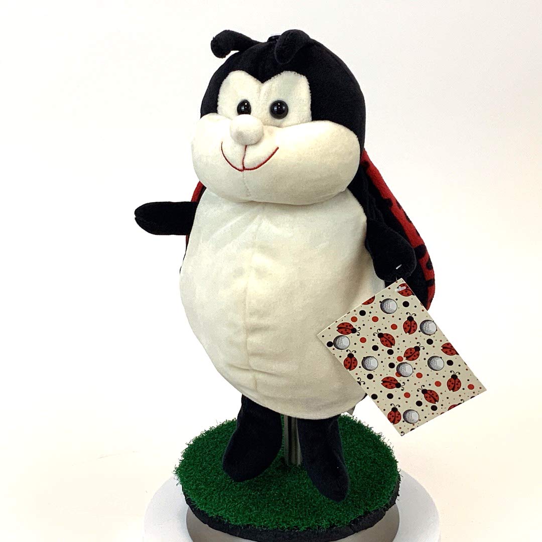 Dottie The Ladybug Golf Club Head Cover - Cute & Durable Protection for Drivers, Woods & Hybrids - Perfect for Women & Junior Golfers on the Course