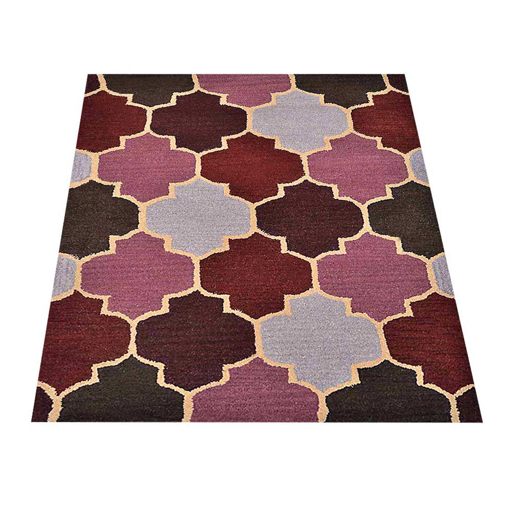 Prismatix Hand Tufted Area Rug - Soft Modern Boho Rug for Living Room, Bedroom, Nursery | Non-Slip Durable Home Decor
