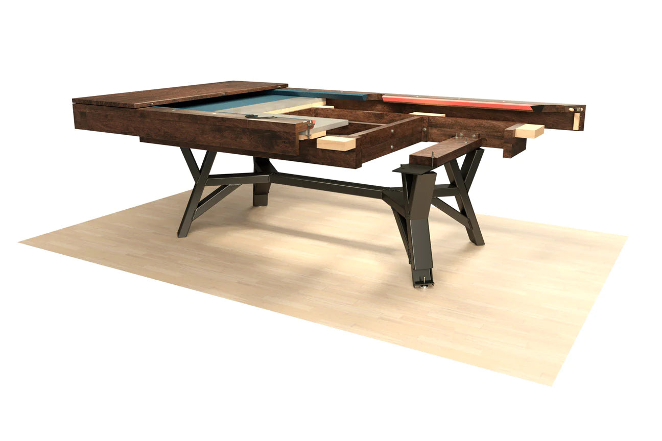Premium Canadian Billiard Industry Pool Table - Professional 8-Foot Billiards Table for Home Game Rooms & Bars | Perfect for Entertainment & Competitive Play