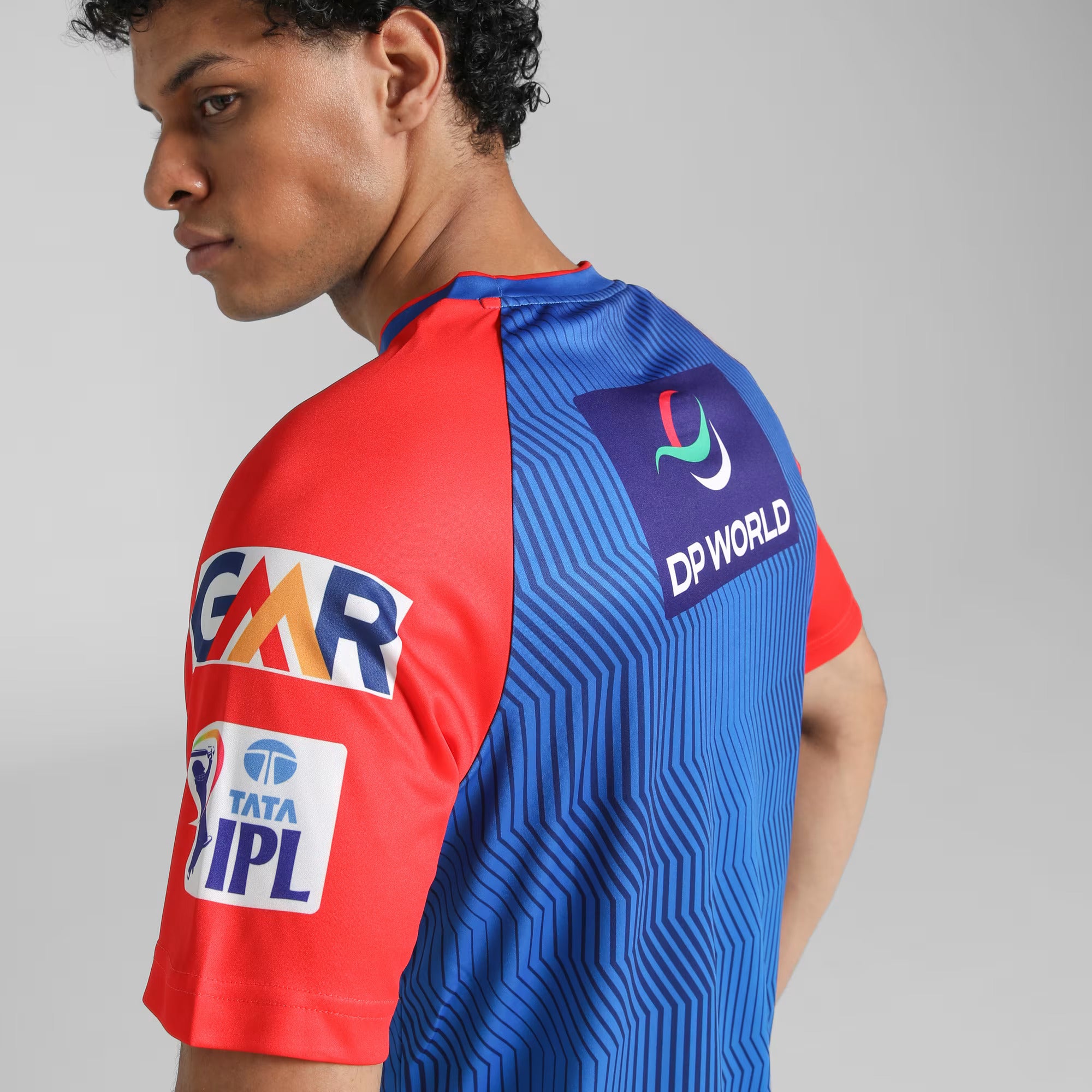 Official Delhi Capitals (DC) 2025 Men's Cricket Jersey - IPL Replica Team Shirt for Fans & Players - Perfect for Matches, Training & Casual Wear